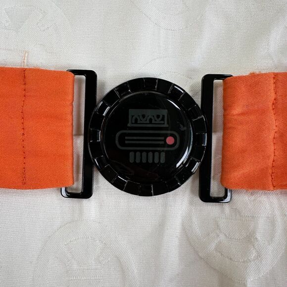 Star Wars Her Universe BB-8 Dress Size L White Orange Cosplay Belted Star Wars - Picture 5 of 16